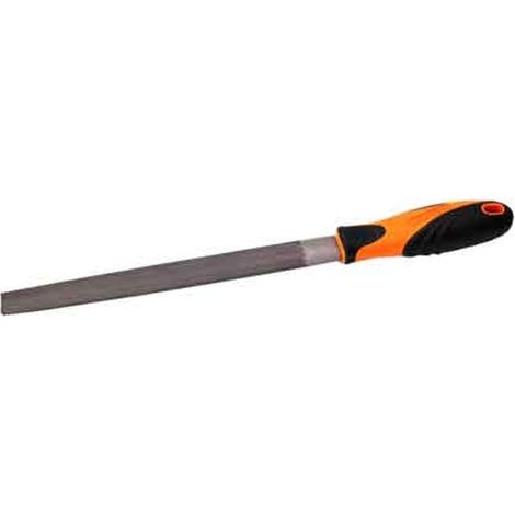 Lime Acier, Demi-Ronde, Demi-Doux 200mm