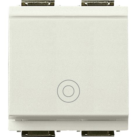 VIMAR - 17010.G.B Pulsante 1P NO 10A generico 2M bianco