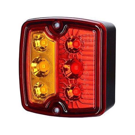 Faro posteriore a LED combinato, quadrato 12/24V LA103171 (1/2)