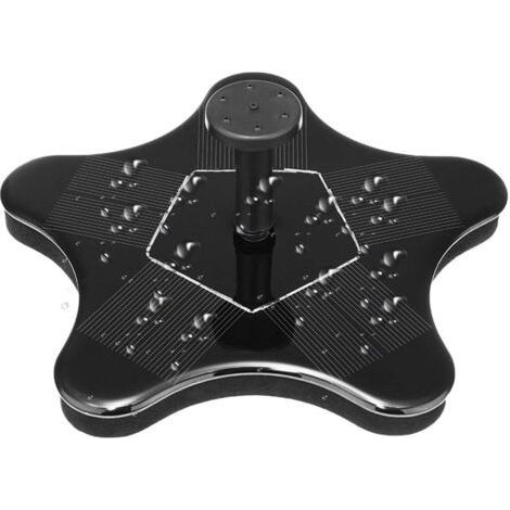 1.4W Outdoor Solar Fountain, Solar Pond Fountain with Solar Panel, Freestanding Floating Water Fountain for Bird Bath, Garden, Patio, Pond, Pool, Outdoor (1/5)