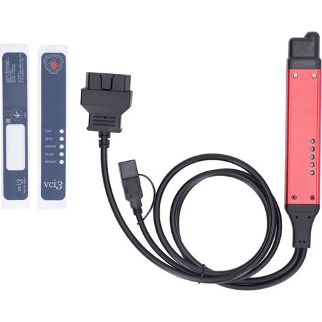 GARRYFIZH Scanner VCI 3, lecteur de codes, outil de diagnostic de panne moteur sans fil Wi-Fi pour Scania (1/5)