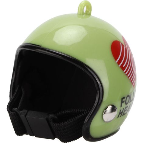 Casque de Protection Anti-Picage pour Poulet - Accessoire Amusant et Sécuritaire pour Volailles, Vert Amour (1/4)