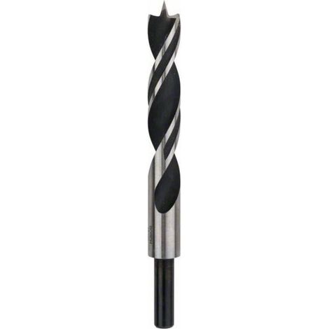 Broca helicoidal Bosch Ø16 mm negra para taladrar madera