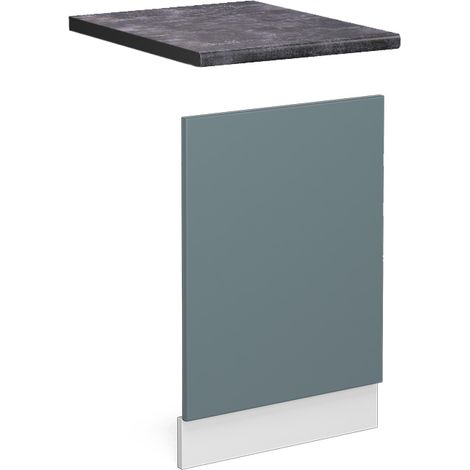 Façade R-Line, Bleu-gris, 45 cm , PT Anthracite, Vicco