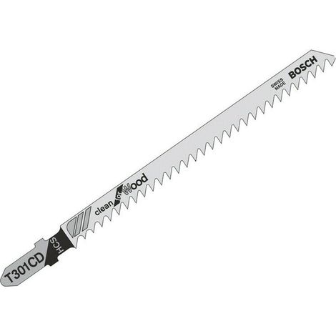 BOSCH T301CD (pkt of 5) Clean for wood 117mm