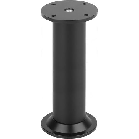FA004 120 mm verstellbarer Möbelfuß, Mattschwarz SANS MARQUE