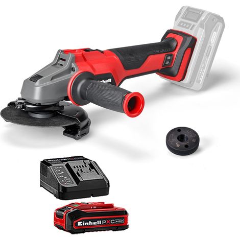 Einhell Professional AXXIO 18/125 125mm Brushless 18v Angle Grinder + 4AH Kit (1/5)