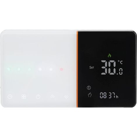 5A LCD-Thermostat für Gasheizkessel, Temperaturregler mit zwei Sensoren, AC 95–240 V, Heizungssteuerung – Standardversion BHT-005GC (1/5)