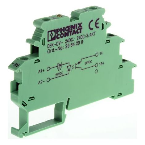 Module à relais statique Phoenix Contact DEK-OV- 24DC/24DC/3/AKT ( Prix pour 1 )