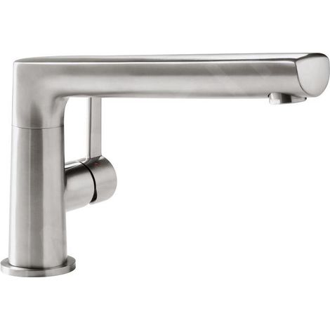 Robinet de cuisine VB Sorano 54x261mm en acier inoxydable massif (1/5)