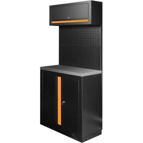 JBM SERIE592 Composizione arredo officina - Arancione