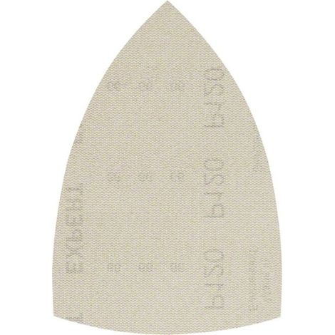Bosch Accessories 2608901624 - Red de lijado, Lijas para Lijadora, Recambios Lijadora Bosch (grano 120, 150 x 100 mm, 50 unidades) (1/5)