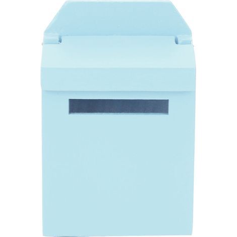 Boîte aux Lettres Miniature Colorée en Bois pour Maison de Poupée 1:12, Villa Décor (1/5)