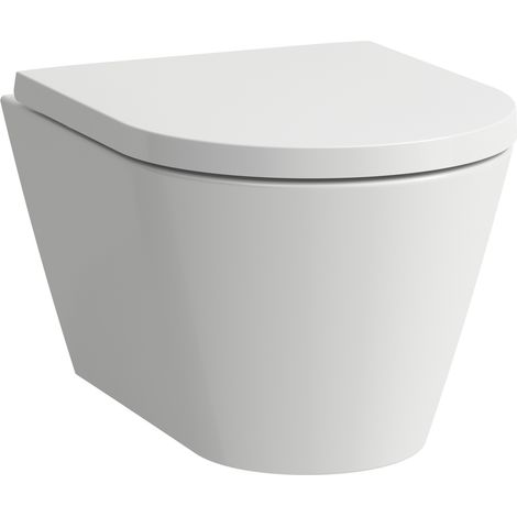 LAUFEN Kartell WC suspendu COMPACT, rinçage profond, sans rebord, (1/4)