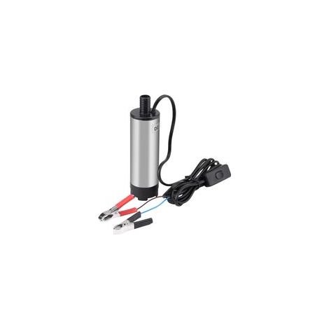 Pompe Carburant 51mm DC 12V 51mm Pompe à huile Pompe electrique carburant Pompe submersible amovible pour le transfert de carburant, diesel, eau, huile
