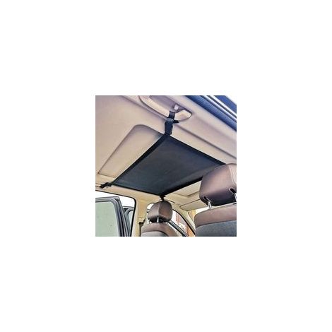 52 x 82 cm - Organiseur de Plafond de Voiture - Filet de Rangement élastique - Filet de Rangement en Nylon - Poche intérieure en Maille - Filet de Rangement pour SUV et Camio (1/5)