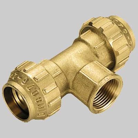 "RACCORDO A TEE FEMMINA COBRA RING - 40 x 1""1/4 x 40"