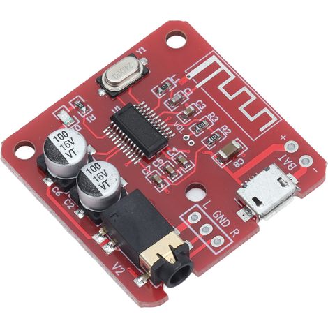Carte réceptrice audio Bluetooth 5.0, décodeur MP3 sans perte audio HD, transmission sans fil XH-A250 (1/5)