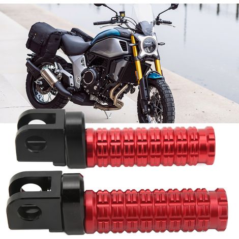 Motorrad-Fußrasten vorne, langer Lenker, links und rechts, passend für CFMOTO 700 CL-X 2021-2022 (Teilenummer: CF481-QJT), rot. (1/5)