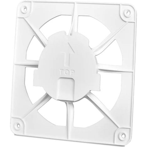 Lüftungsgitter zur Montage der Drim-Platte 150x150 weiß - RX 02-300 (1/2)