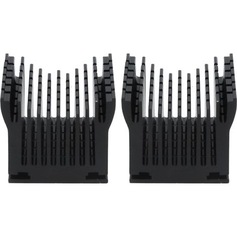 Dissipateur thermique en aluminium 2 pièces pour carte mère d'imprimante 3D, refroidissement de chipset pont sud/nord, noir unique (1/5)