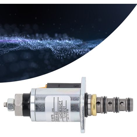 KWE5K-60/G24DB30/CT Sicherheits-Magnetventil mit Verriegelung OEM457-9878, kompatibel mit CATERPILLAR E320B, E320C und E320D (1/5)