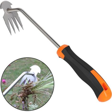 Extractor de maleza, herramientas de jardinería portátiles, extractor de maleza de acero al manganeso nuevo de 2024, deshierbe manual huertos (1/5)