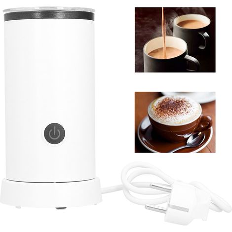 Mousseur à lait entièrement automatique pour la maison, chauffe-lait, mousseur à lait chaud et froid, mousseur à lait pour café, petite machine à café (norme européenne) (1/5)