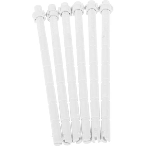 10pcs Tiges de Bouton Poussoir chasse, Blanc (1/5)