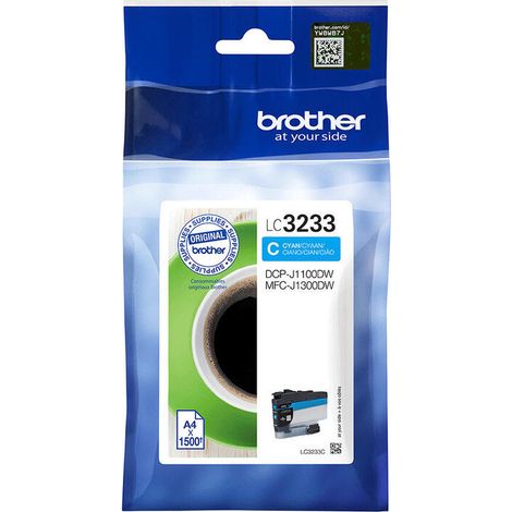 Brother LC-3233C cartucho de tinta Original Cian 1 pieza(s)