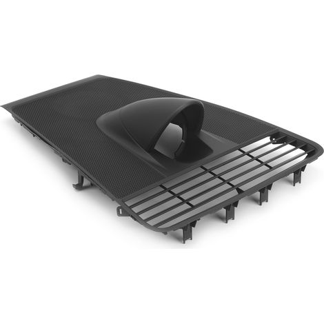 Cache tableau de bord Porsche Panamera 971 2017-2020, garniture supérieure noire, couvercle compteur 971858122A, pièce intérieure remplacement (1/5)