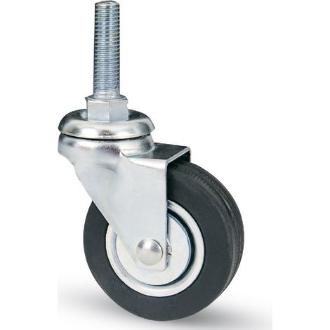 RUOTA MOBILE D 60 MM 160/B PERNO 10MA PORT 50 KG- 8,0 pz