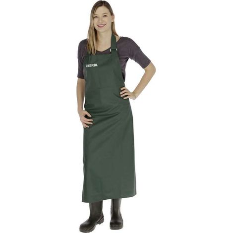 Tablier de traite Premium Kerbl vert 115 x 100 cm