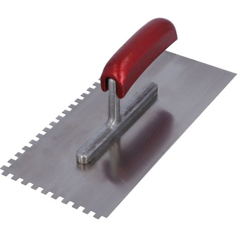 HELPMATE Glättekelle 280x130mm, 6x 6,Stahl, Holzg (1/2)