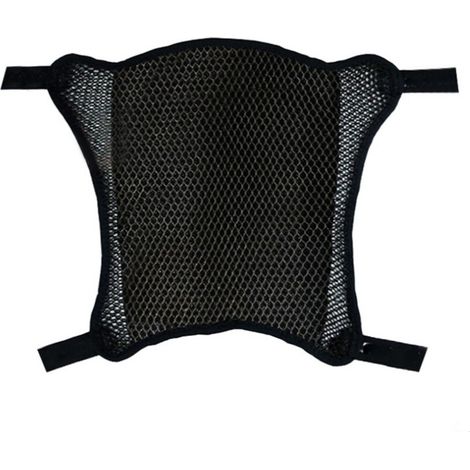 Questo coprisedile traspirante con struttura a nido d'ape 3D, dal design ergonomico, è dotato di una fascia elastica regolabile per alleviare la pressione sui fianchi e di un cuscino in rete traspiran