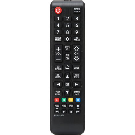 Télécommande universelle BN59-01303A compatible avec les pièces détachées pour téléviseurs Samsung E43NU7170 (1/5)