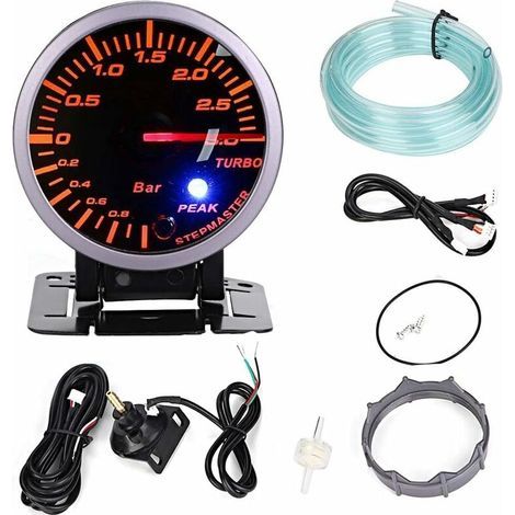 Ladedruckanzeige 2,5" 60 mm - LED-Modifikations-Ladedruckanzeige für modifizierte Fahrzeuge (1/5)