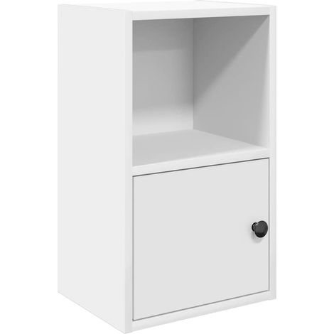 Maison Exclusive - Bücherregal Weiß 31x24x52 cm Holzwerkstoff