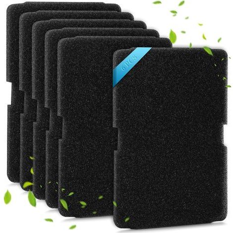 6 Pièces Filtre pour Sèche-linge Beko, 240×155×10 mm Filtre Sèche-linge Beko à Condensation et à Pompe à Chaleur (1/5)