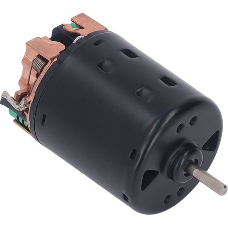 Moteur CC à balais, haute torsion, coque noire, balais en carbone, installation facile, pour voiture haute vitesse, modèle 21T, 20 000 tr/min, 2,8 A, 1 800 g (1/5)