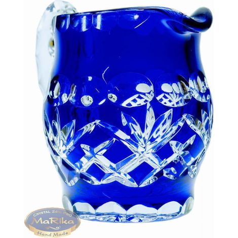 Brocca in cristallo cobalto da 100 ml, colore ananas (1/2)