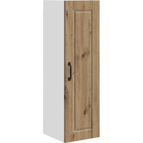 Maison Exclusive - Armadietto a muro PORTO Rovere artigianale 30 x 31 x 100 cm