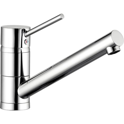 Robinet mitigeur monocommande à basse pression DN 10 Chrome (1/2)