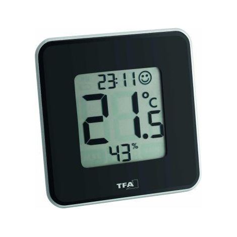 TFA Dostmann 30.5021.01 Termohigrómetro digital negro