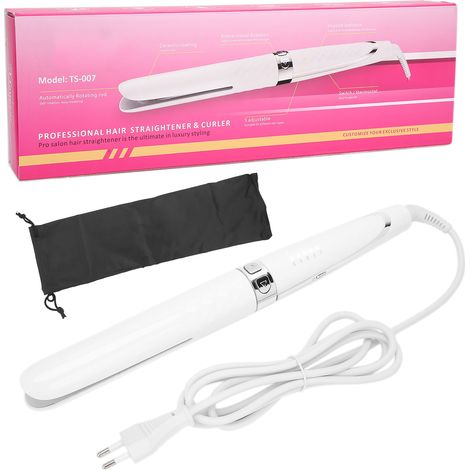 Fer à boucler réglable 110-240V pour coiffure à domicile, prise européenne (1/5)