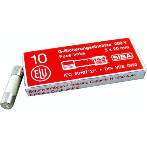 Wolf Feinsicherung 2A Flink 250V 5x20mm, für CGG-2(K) ab 11/2008 - 2745698