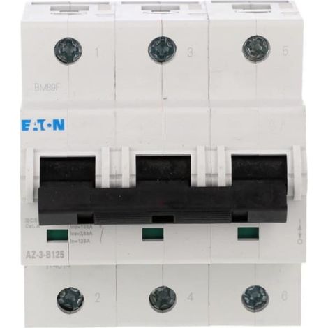Interruptor automático 3P B 125A 25kA CA AZ-3-B125 174514