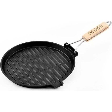 Grill Rond En Fonte émaillée 27 Cm Grill27a Tfi Kitchencook (1/5)