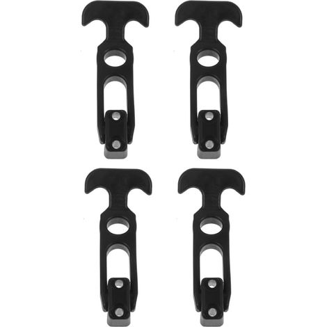 4 Stück Gummi T griff Schnellverschluss für Motorhaube und Ausrüstungsbox Flexibel Verschleißfest... (1/5)