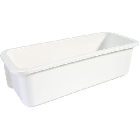GDHZS-  organisateurs de panier d'armoire de cuisine,Glissez les tiroirs de rangement en plastique,sous l'évier,organisateur du meuble, tiroir coulissant pour cuisine,salle de bain Undersink(blanc) (1/4)